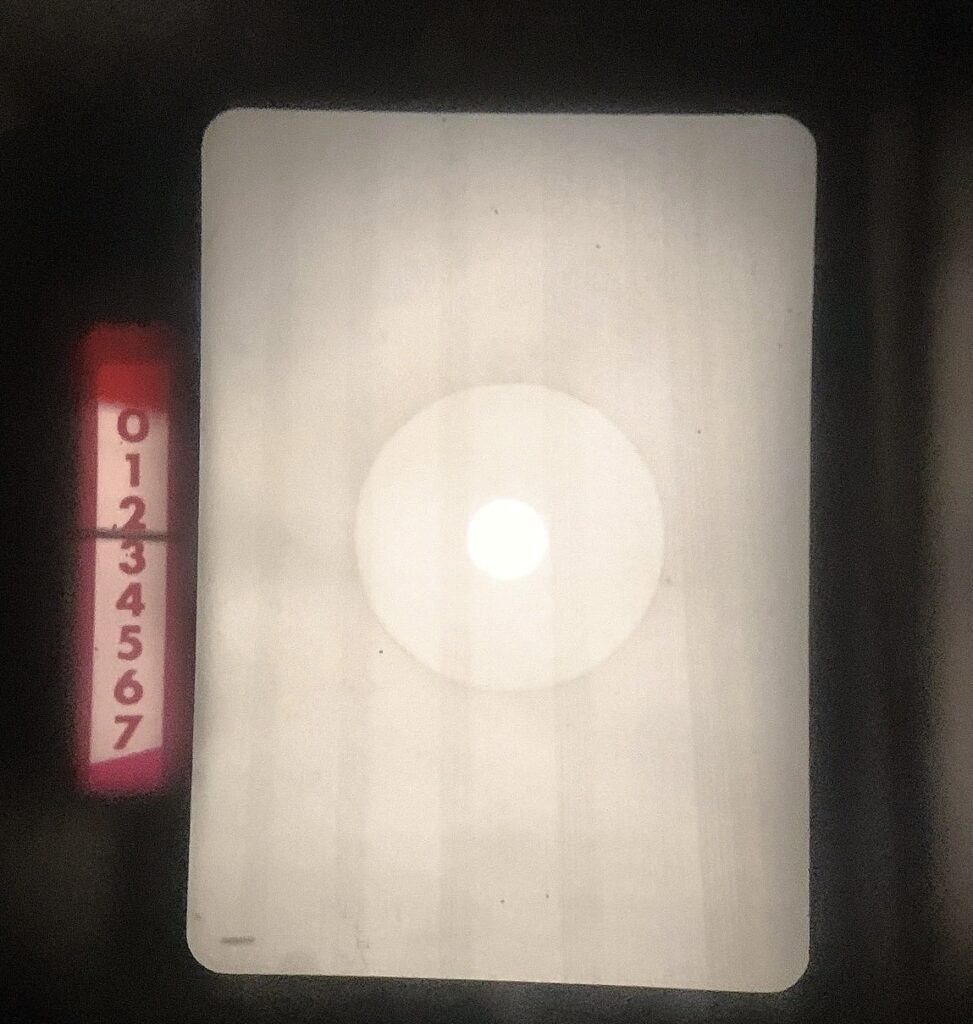 ファインダーの中